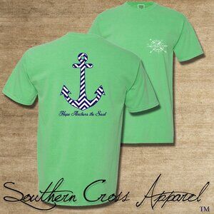 NWT Southern Cross - Chevron Hope Anchors - Short Sleeve T-Shirt